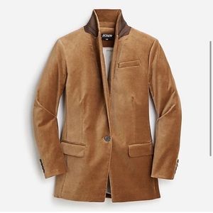 Jcrew Willa Blazer in Stretch Velvet size 2